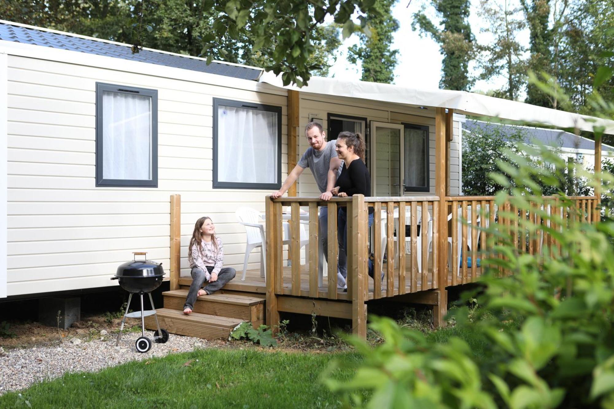 Camping Le Val De Trie Béhen Exterior foto